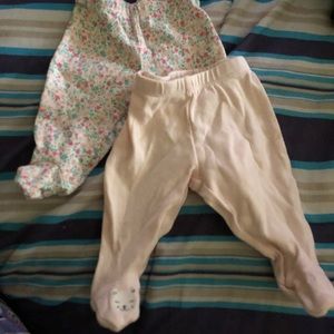 Carter’s girls footed pants (4)
